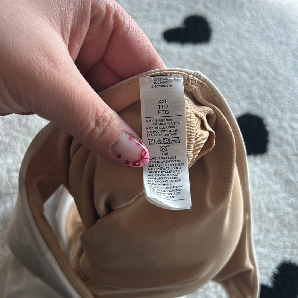 Old Navy White Camo Bralette - Picture 4 of 4